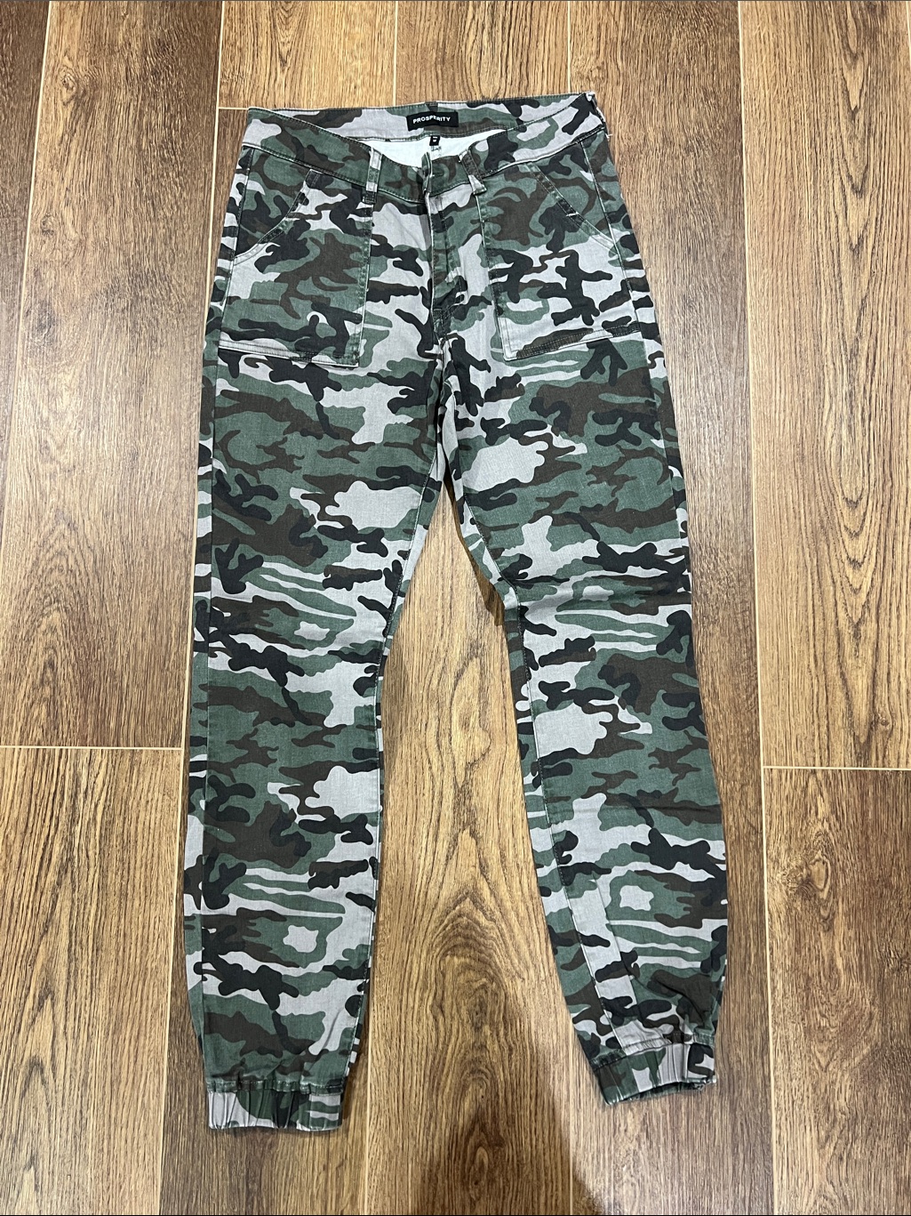 Camo Utility Joggers  Green Camo
